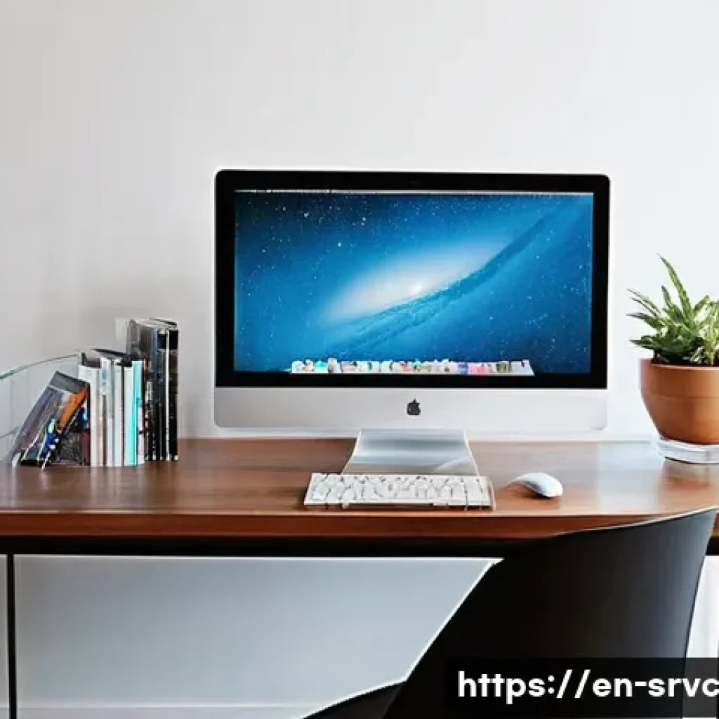 AI 집사 서비스의 추천 알고리즘 이해하기 - **Prompt 1: The Digital Butler's Dream Office**
    A sleek, minimalist home office in soft, ambient...